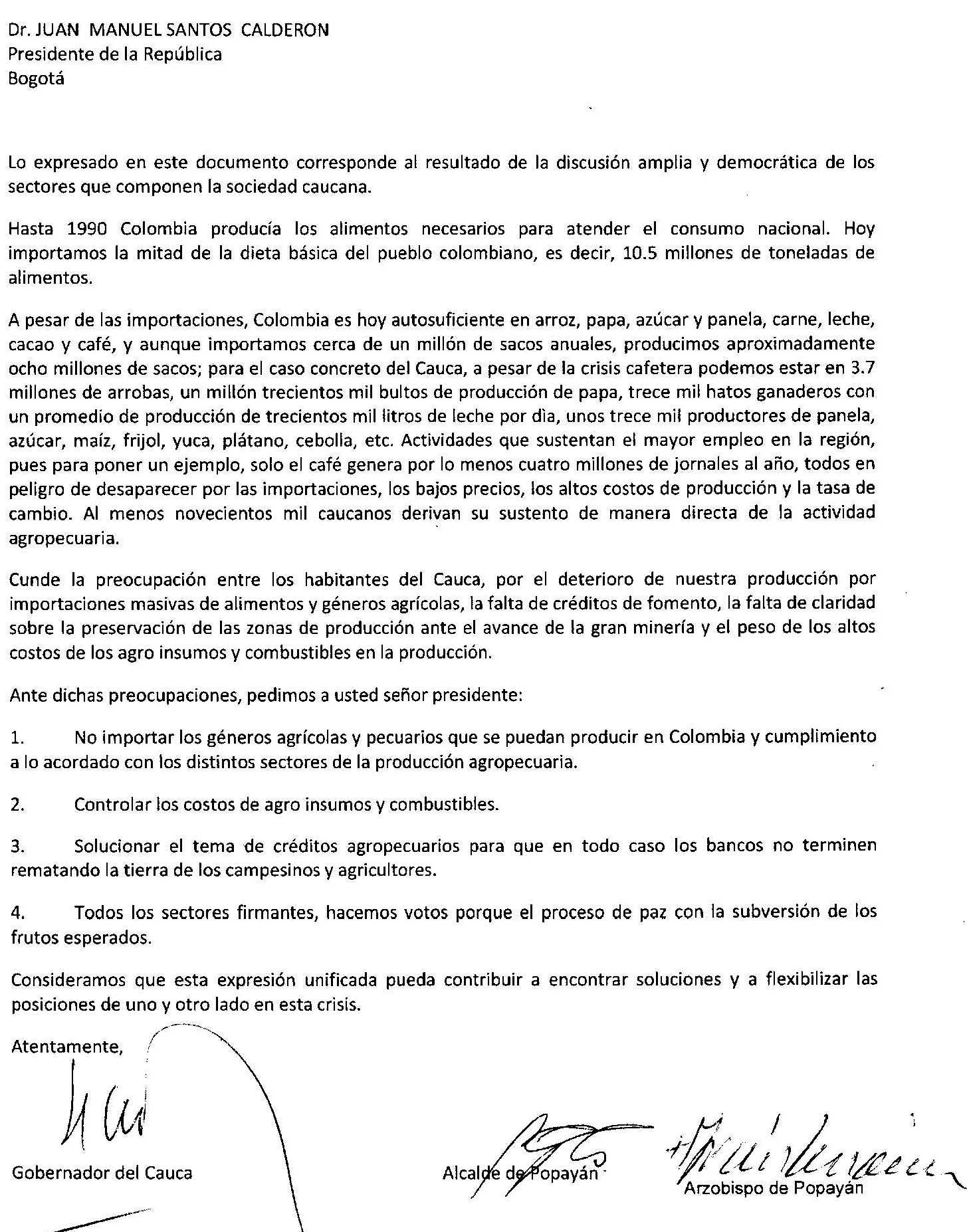 PRESIDENTE DE LA REPUBLICA DR JUAN MANUEL SANTOS CALDERON (2)_Page_1 - S.O.S en el Cauca