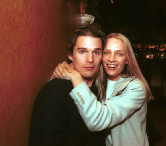 Ethan Hawke y Uma Thurman en Festival del Sundance en el 2000 - ¿Quentin Tarantino por fin enamoró a Uma Thurman?