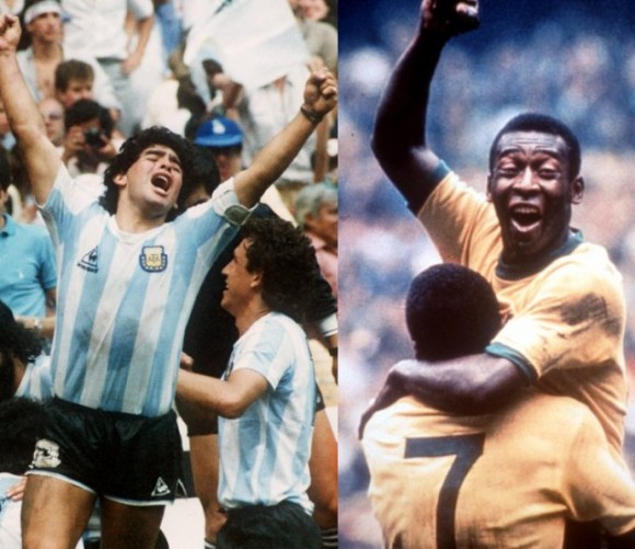 Según la FIFA, Pelé es "más famoso" que Maradona  - Entrevista con Pelé sobre el fútbol del Mundial