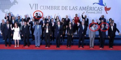 El saludo socialista de santos - El saludo socialista de Santos en la cumbre de las Américas
