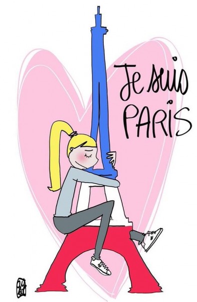 Y los internautas también aparecieron… - #JeSuisParis, las caricaturas