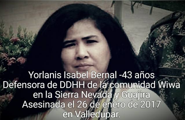  - Desde diciembre hasta la fecha, 6 mujeres líderes sociales asesinadas