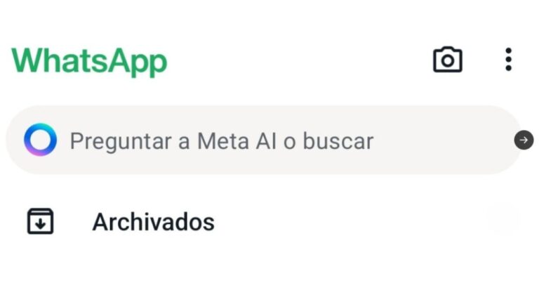 Para esto sirve Meta AI el nuevo círculo azul que aparece en WhatsApp e