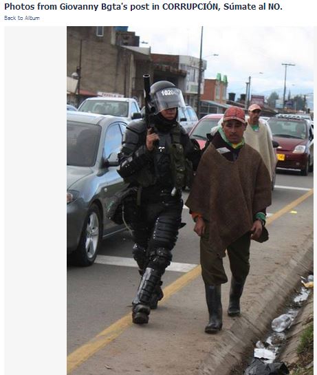 Alzar la voz y decirle ¡NO AL ABUSO POLICIAL!