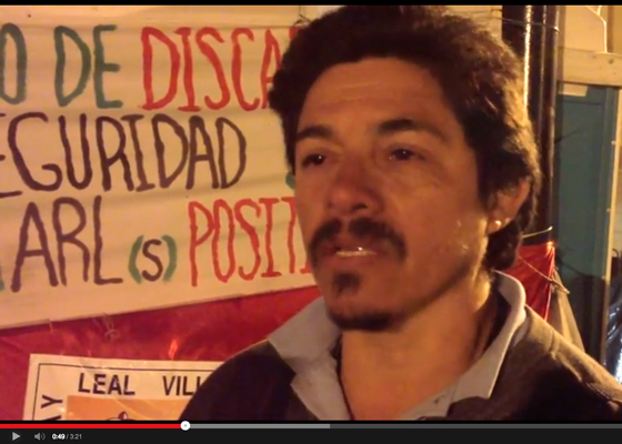En Huelga: 43 días durmiendo en la Plaza de Bolívar