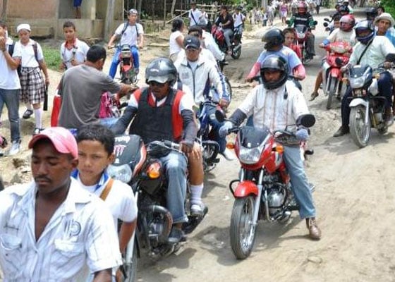 Hacia el motociclismo organizado en Santa Marta