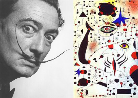 Miró y Dali en el Museo Rayo de Roldanillo, Valle