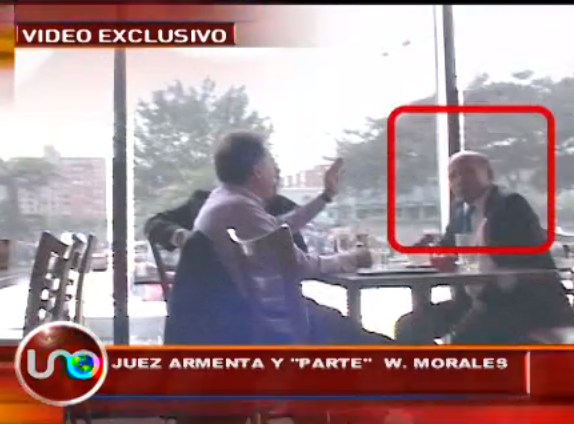 ¿Por qué el magistrado Armenta andaba almorzando con el secretario general del Acueducto?