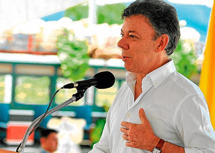 Santos se remangó la camisa y comenzó campaña en el sur de Bogotá