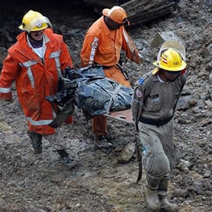 Pueden ser más de 40 los mineros sepultados en el Cauca