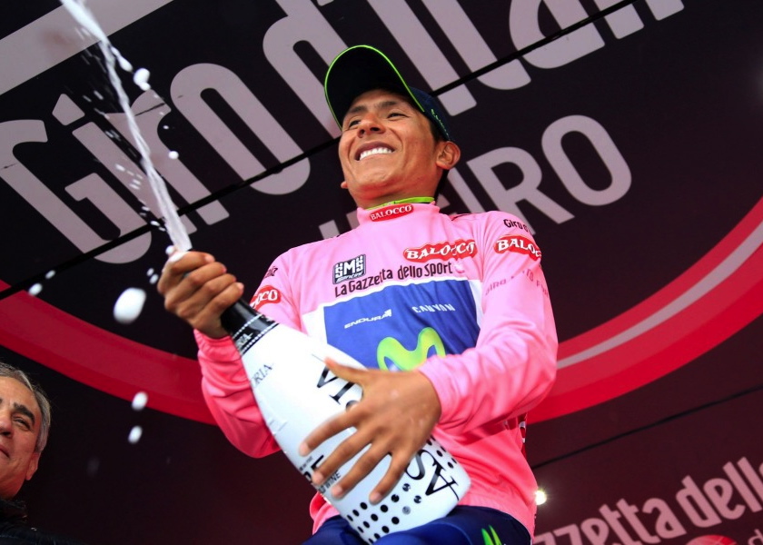Nairo Quintana se enamoró del Giro de Italia