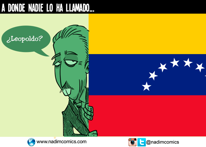 A donde nadie lo ha llamado: la caricatura de la semana