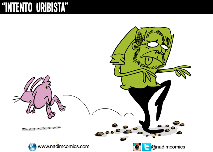 'Intento Uribista': la caricatura de la semana