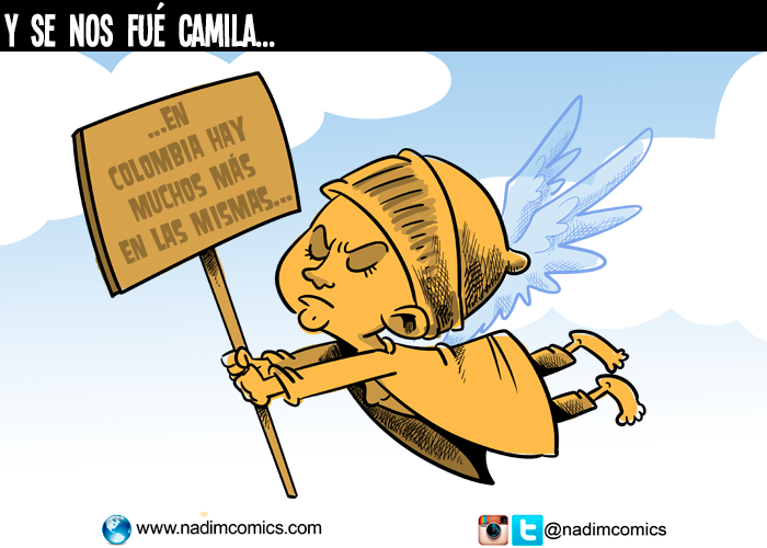 Y se nos fue Camila: la caricatura de la semana