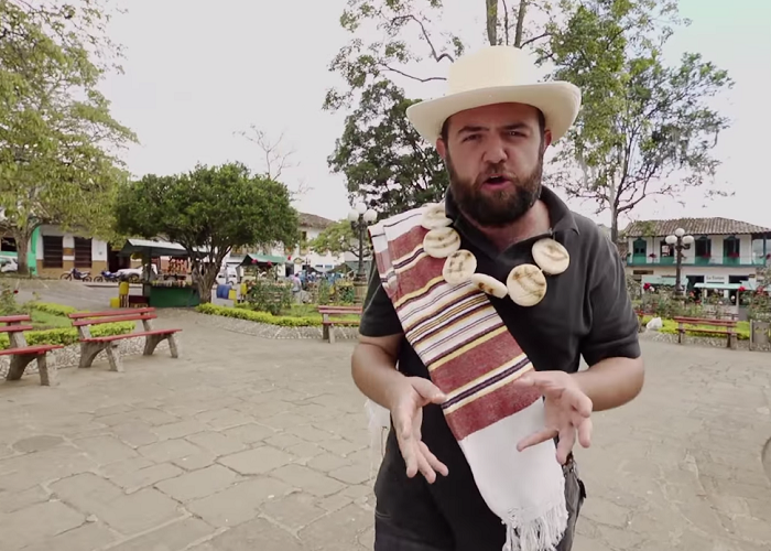 El presentador del collar de arepas que ganó el India Catalina