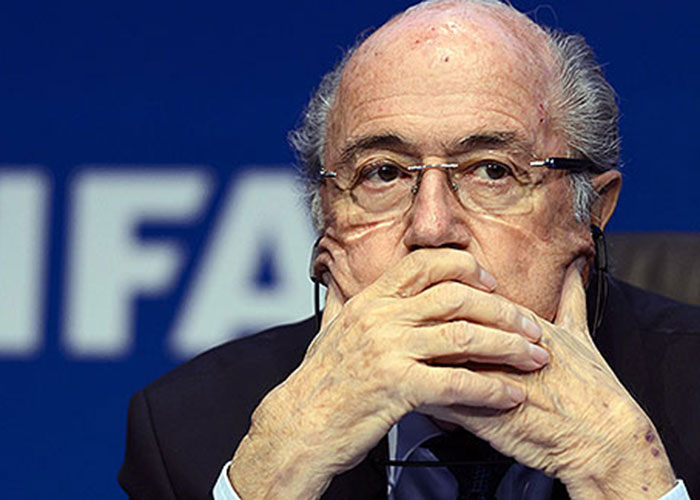 Blatter pagaría 'cadena perpetua'