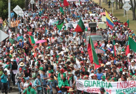 Así transcurre la Minga en el Cauca