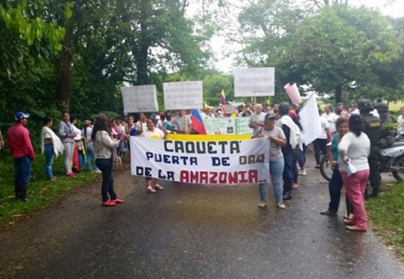 ¡NO a la explotación de petroleo en el Caquetá!