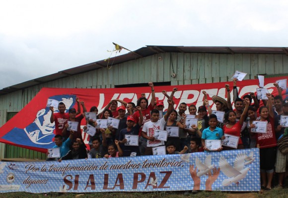 Jóvenes del Cauca se la juegan por la paz