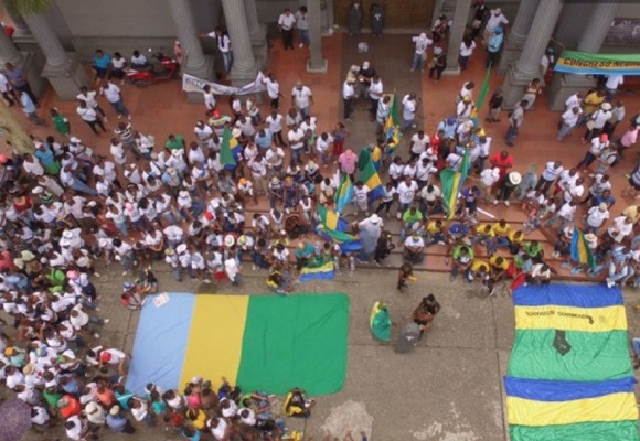 En video: así marchan los habitantes del Chocó