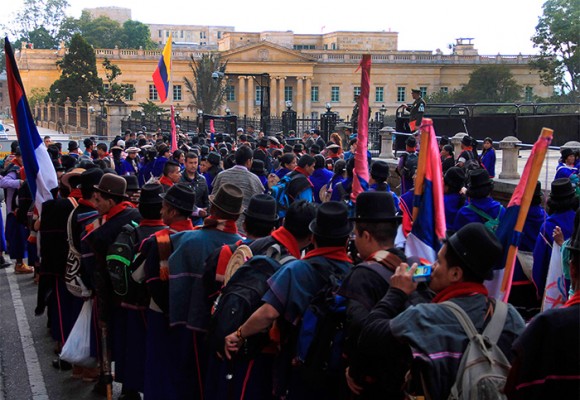 Marcha Indígena Bogotá Tags Las2orillas