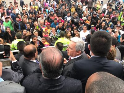  - Agarrón entre Gloria Gaitán y Álvaro Uribe en el Congreso