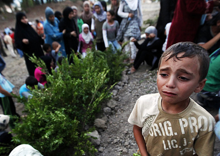 Los niños, la guerra y la paz