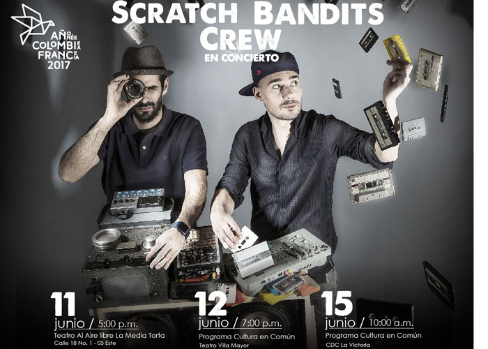 Scratch Bandits Crew llega a Bogotá