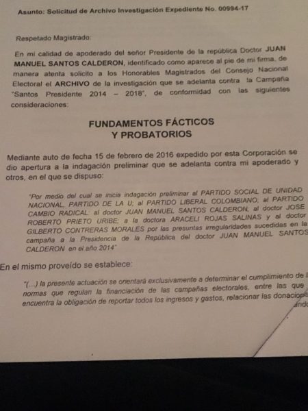  - El exfuncionario de la Registraduría que contrató Santos para sacarlo del lío de Odebrecht