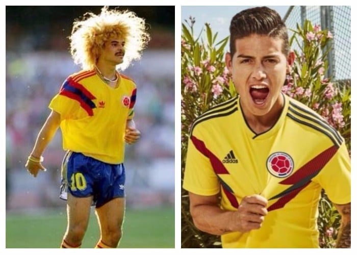 Estoy cansado de la recicladera de Adidas con la camiseta de la Selección Colombia