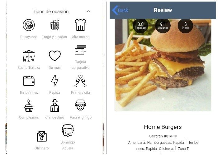  - ¿No sabe qué comer? Esta app le dice cuál es la mejor comida de Bogotá