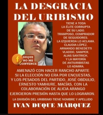  - ¿Por qué ya no quieren tanto a Uribe en el Centro Democrático?