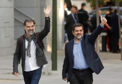  - Los Jordis, grandes agitadores de la independencia de Cataluña, que terminaron en la cárcel