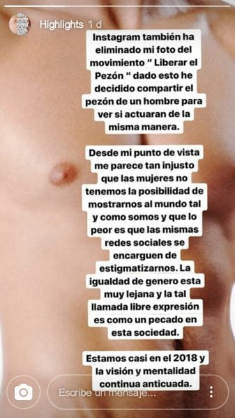  - El cuerpo de las mujeres censurado por las redes sociales