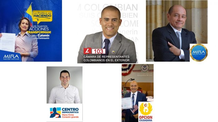  - Así queda la baraja de los más opcionados a ser representante por los colombianos en el exterior