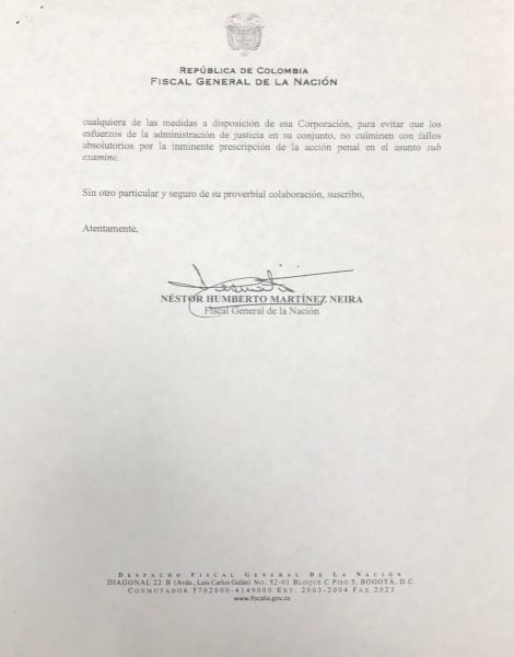  - La advertencia de Néstor H. Martínez por caso Interbolsa