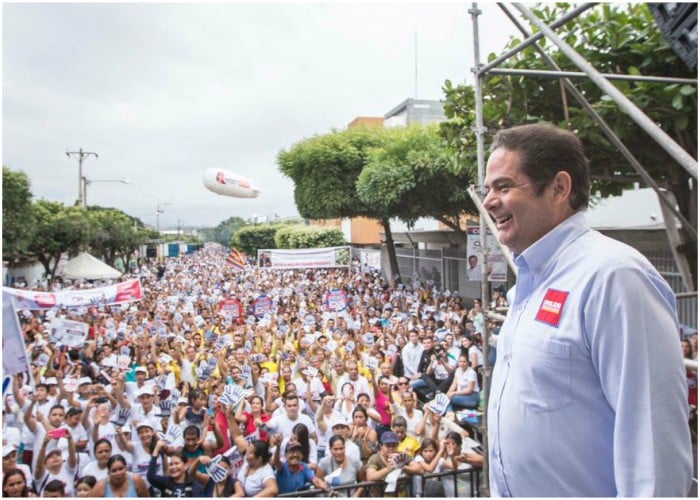 Las 30.000 personas que acompañaron a Vargas Lleras en Cúcuta
