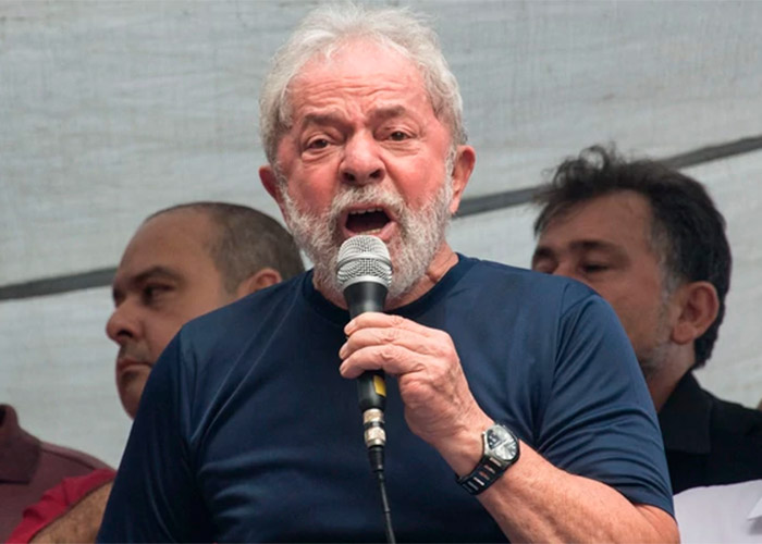 Impactante discurso de Lula antes de su reclusión