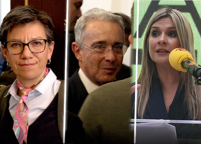 Álvaro Uribe se la gana a Claudia López por decirle paramilitar en libro de Vicky Dávila