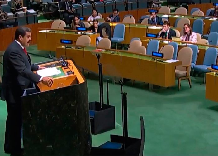  - Desplante internacional a Nicolás Maduro en la ONU