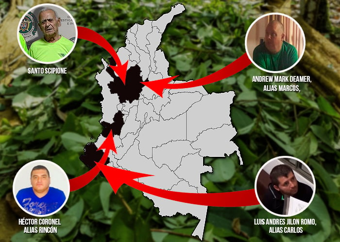 Las cuatro mafias mundiales que se pelean la apetecida coca colombiana