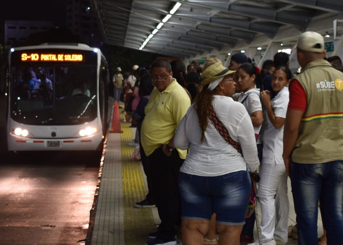El 2019 recibe a los barranquilleros con un aumento en el precio del transporte público