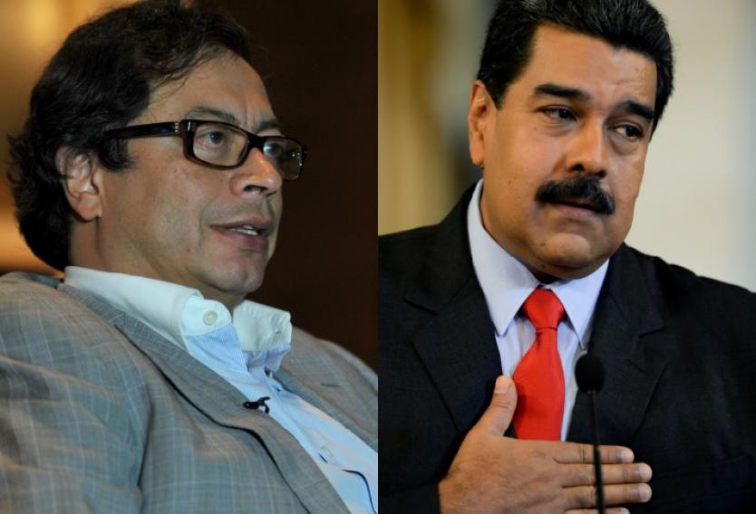 Gustavo Petro ¿el único político colombiano que apoya a Maduro?