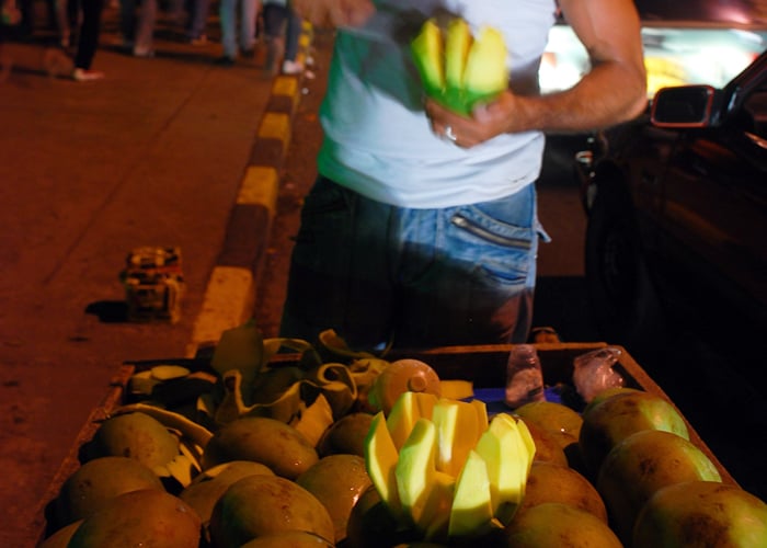El admirable vendedor de mangos