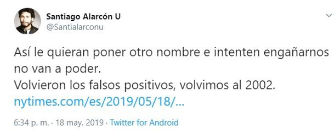  - Santiago Alarcón, un tuitero sin pelos en la lengua