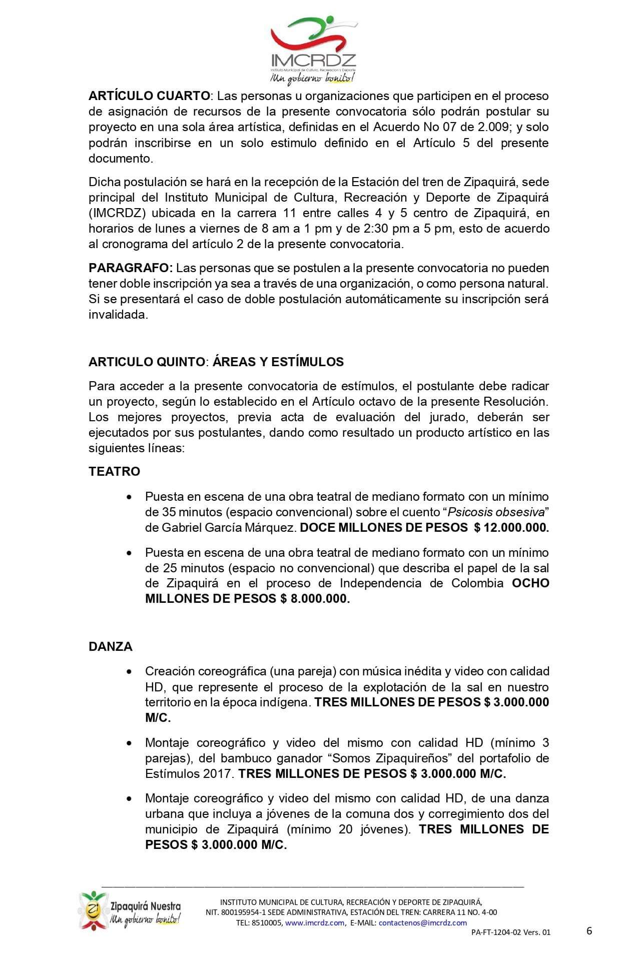  - El desprecio de la administración de Zipaquirá por la literatura