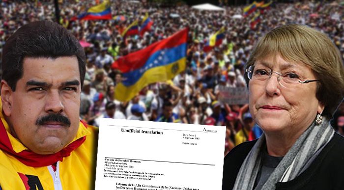  - El lapidario informe de Michelle Bachelet que pone a Maduro contra las cuerdas