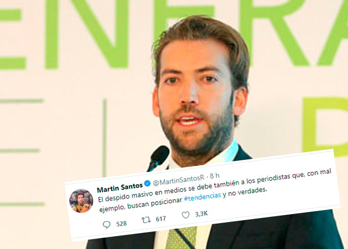 ¿Martín Santos justifica el despido masivo de periodistas de El Tiempo?