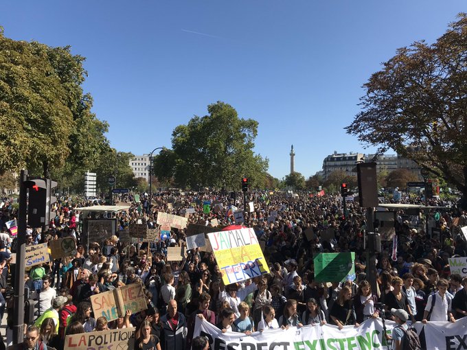  - Millones de personas marchan en contra del cambio climático