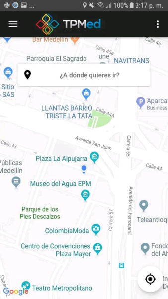  - La aplicación para consultar las rutas de buses de Medellín
